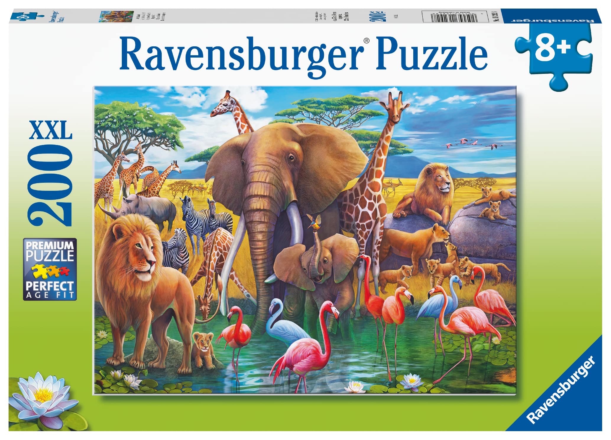 Amazon.com: Ravensburger Exotic Safari 200 Piece Jigsaw